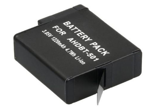 Reemplazo de Batería Compatible para Cámara Digital para GOPRO AHDBT-501 Recambio de Batería Compatible para Cámara Digital GOPRO AHDBT-501