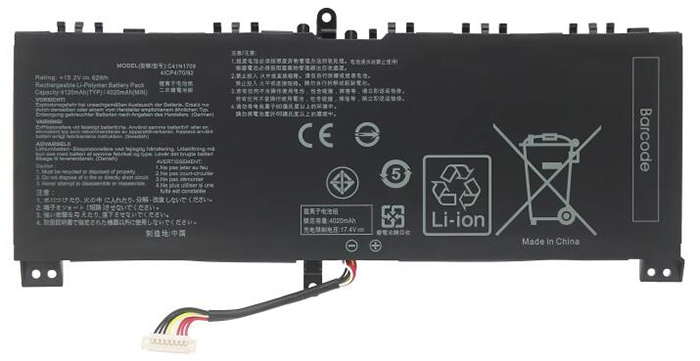 Recambio de Batería para ordenador portátil  ASUS ROG-STRIX-GL503VS-EI012T