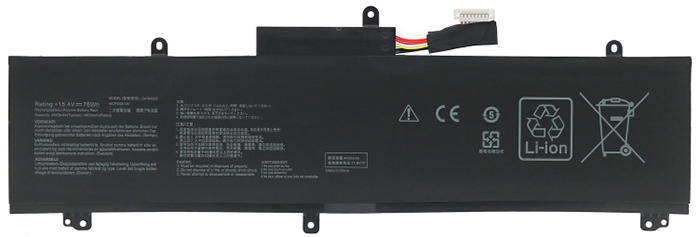 Recambio de Batería para ordenador portátil  ASUS ROG-Zephyrus-M-GU502GV