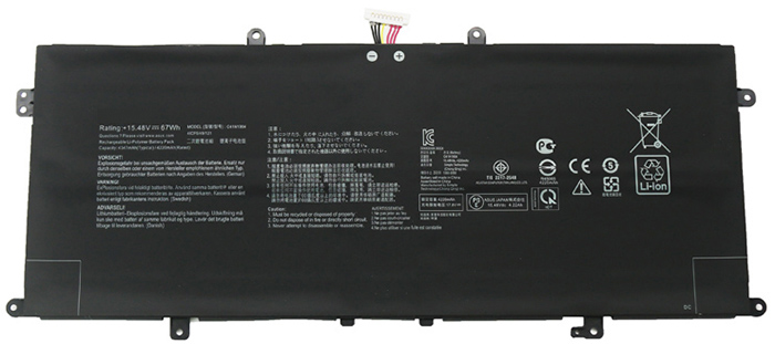 Recambio de Batería para ordenador portátil  ASUS ZenBook-14-UX425EA-Series