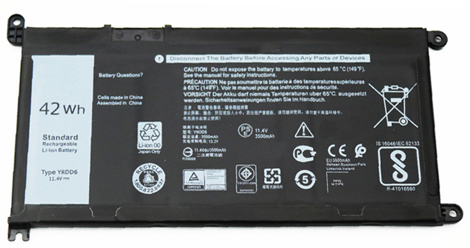 Recambio de Batería para ordenador portátil  DELL Inspiron-5485-2-in-1-Series