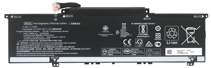 Recambio de Batería para ordenador portátil  Hp ENVY-x360-15-ed0000