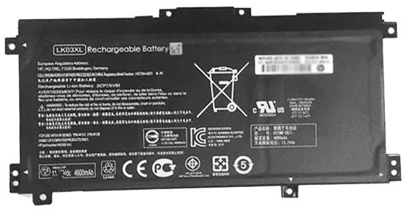 Recambio de Batería para ordenador portátil  HP Envy-X360-15-BP030NG