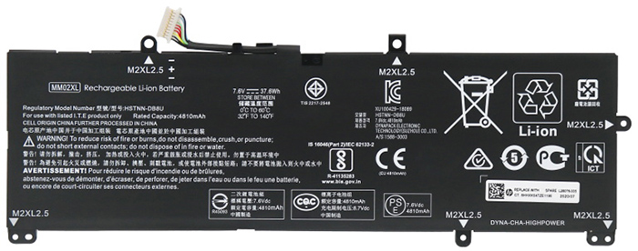 Recambio de Batería para ordenador portátil  Hp L27868-2D1