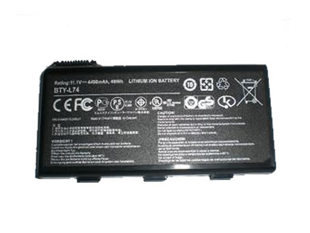Recambio de Batería para ordenador portátil  MSI CR700-012US