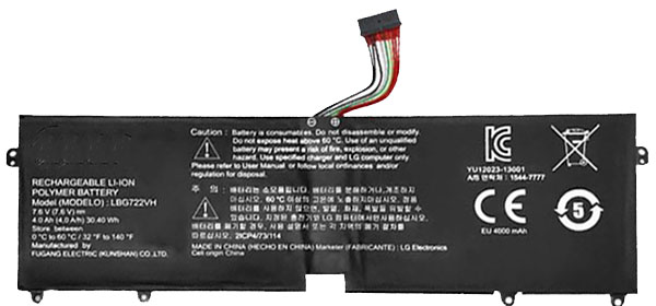 Recambio de Batería para ordenador portátil  LG Gram-15ZD950-GX58HK