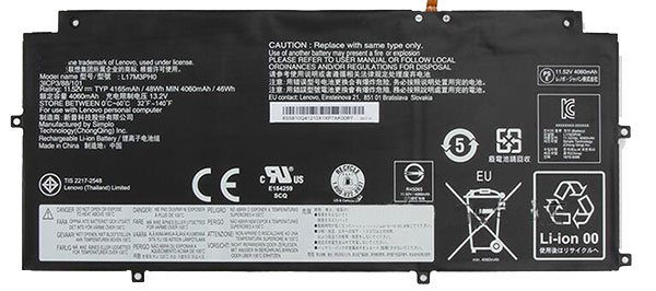 Reemplazo de Batería para ordenador portátil para lenovo L17MMPH0 Recambio de Batería para ordenador portátil lenovo L17MMPH0