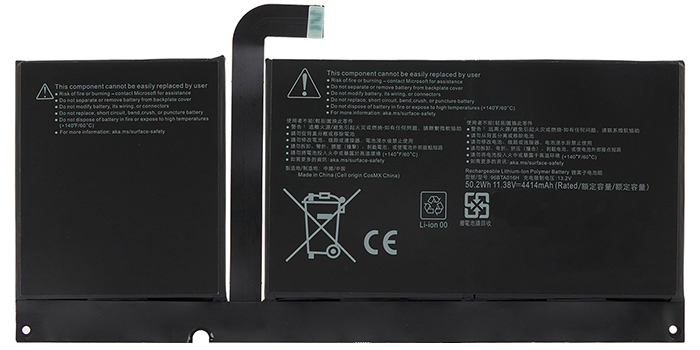 Reemplazo de Batería para ordenador portátil para MICROSOFT Surface-Pro-8-1982 Recambio de Batería para ordenador portátil MICROSOFT Surface-Pro-8-1982