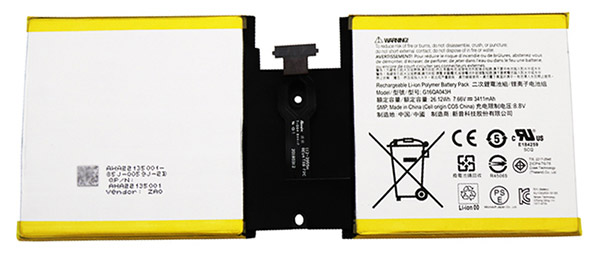 Reemplazo de Batería para ordenador portátil para Microsoft G16QA043H Recambio de Batería para ordenador portátil Microsoft G16QA043H