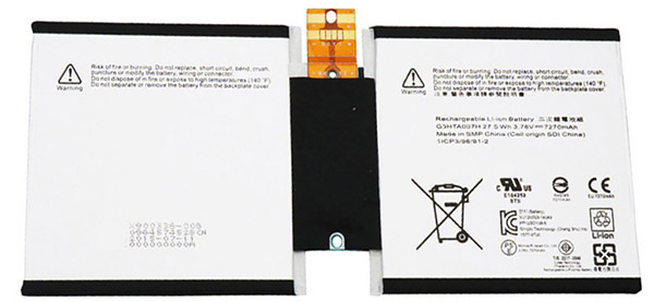 Reemplazo de Batería para ordenador portátil para Microsoft G3HTA007H Recambio de Batería para ordenador portátil Microsoft G3HTA007H