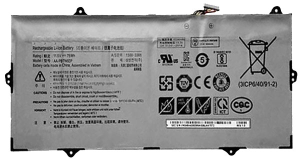 Reemplazo de Batería para ordenador portátil para SAMSUNG 900X5T-X02 Recambio de Batería para ordenador portátil SAMSUNG 900X5T-X02