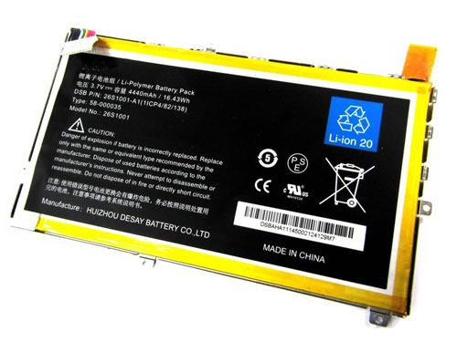 Reemplazo de Batería para ordenador portátil para AMAZON S12-T2-D Recambio de Batería para ordenador portátil AMAZON S12-T2-D