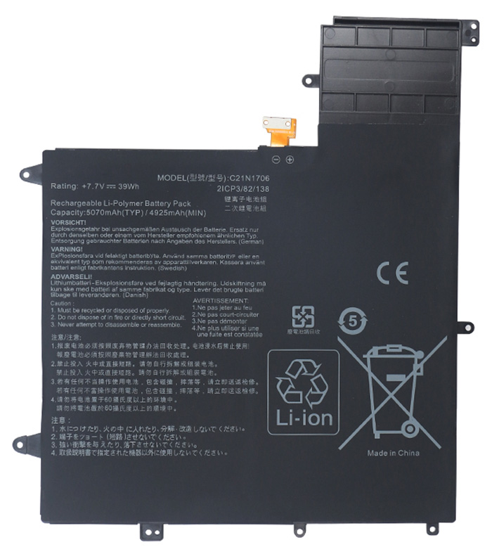 ZenBook-Flip-S-UX370UAA Batería para ordenador portátil