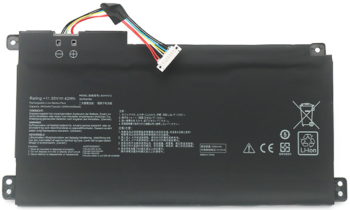 Recambio de Batería para ordenador portátil  ASUS VivoBook-E510M