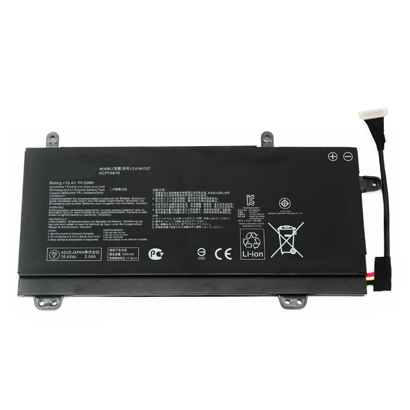 Reemplazo de Batería para ordenador portátil para ASUS C41N1727 Recambio de Batería para ordenador portátil ASUS C41N1727