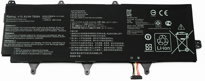 Reemplazo de Batería para ordenador portátil para asus ROG-ZEPHYRUS-S-GX735GVR-Series Recambio de Batería para ordenador portátil asus ROG-ZEPHYRUS-S-GX735GVR-Series