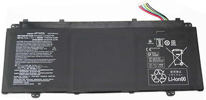 Recambio de Batería para ordenador portátil  ACER AP15O3K