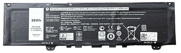 Reemplazo de Batería para ordenador portátil para DELL Ins-13-5370-D1605S Recambio de Batería para ordenador portátil DELL Ins-13-5370-D1605S