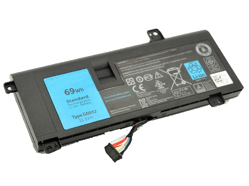 Reemplazo de Batería para ordenador portátil para DELL G05YJ Recambio de Batería para ordenador portátil DELL G05YJ
