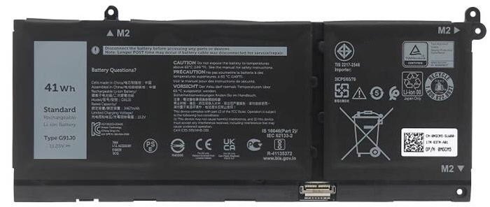Reemplazo de Batería para ordenador portátil para Dell Latitude-3520 Recambio de Batería para ordenador portátil Dell Latitude-3520