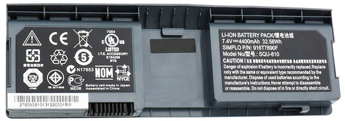 Reemplazo de Batería para ordenador portátil para FUJITSU 916T7890F Recambio de Batería para ordenador portátil FUJITSU 916T7890F