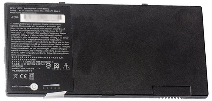 Recambio de Batería para ordenador portátil  GETAC BP3S1P2160-S