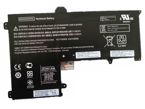 Reemplazo de Batería para ordenador portátil para hp MA02025XL Recambio de Batería para ordenador portátil hp MA02025XL