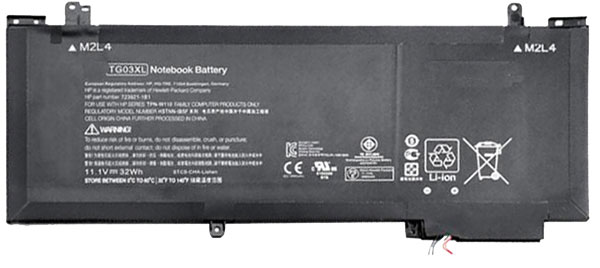 Recambio de Batería para ordenador portátil  HP Split-X2-13-F