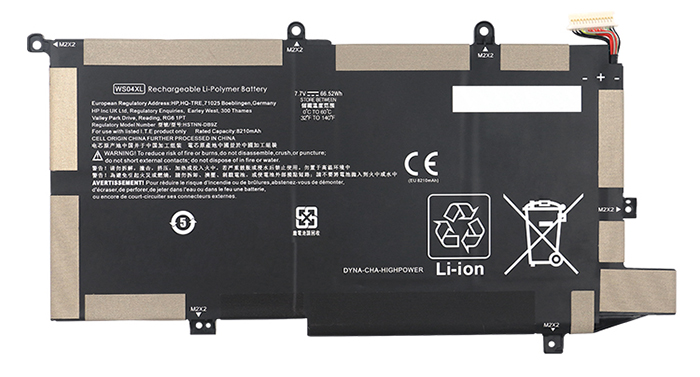 Reemplazo de Batería para ordenador portátil para HP HSTNN-DB9Z Recambio de Batería para ordenador portátil HP HSTNN-DB9Z