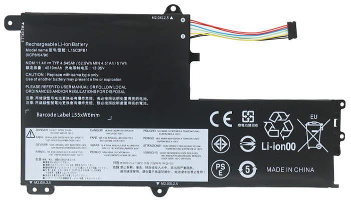 Reemplazo de Batería para ordenador portátil para LENOVO XiaoXin-Chao-7000-15ARR Recambio de Batería para ordenador portátil LENOVO XiaoXin-Chao-7000-15ARR