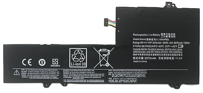 Recambio de Batería para ordenador portátil  Lenovo Ideapad-720s-14IKB-Series
