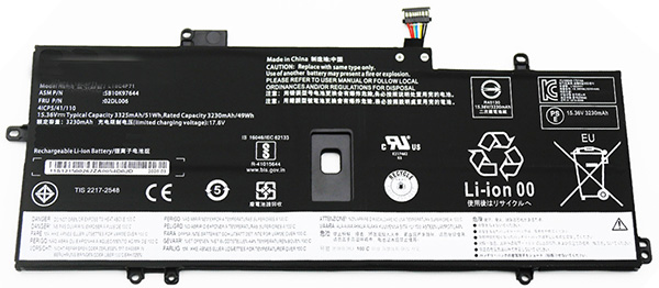 Recambio de Batería para ordenador portátil  LENOVO ThinkPad-X1-Carbon-2020