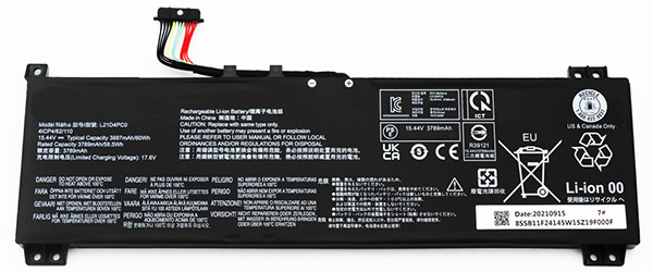 Reemplazo de Batería para ordenador portátil para LENOVO R7000P--2022 Recambio de Batería para ordenador portátil LENOVO R7000P--2022