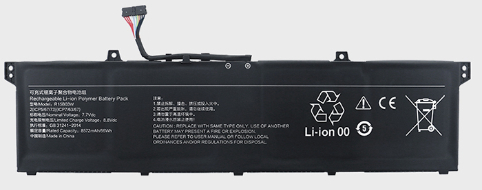 Reemplazo de Batería para ordenador portátil para XIAOMI XMA2009-DB Recambio de Batería para ordenador portátil XIAOMI XMA2009-DB