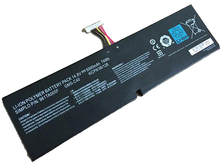 Reemplazo de Batería para ordenador portátil para RAZER RZ09-00991101 Recambio de Batería para ordenador portátil RAZER RZ09-00991101