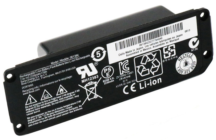 Reemplazo de Batería de altavoces para BOSE 061386 Recambio de Batería de altavoces BOSE 061386