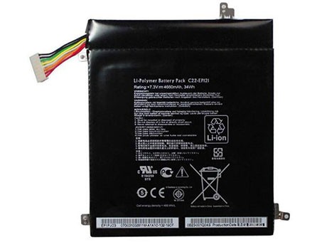 Reemplazo de Batería para ordenador portátil para asus Eee-Slate-B121-1A016F Recambio de Batería para ordenador portátil asus Eee-Slate-B121-1A016F