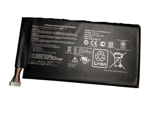 Reemplazo de Batería para ordenador portátil para ASUS C11-TF500TD Recambio de Batería para ordenador portátil ASUS C11-TF500TD